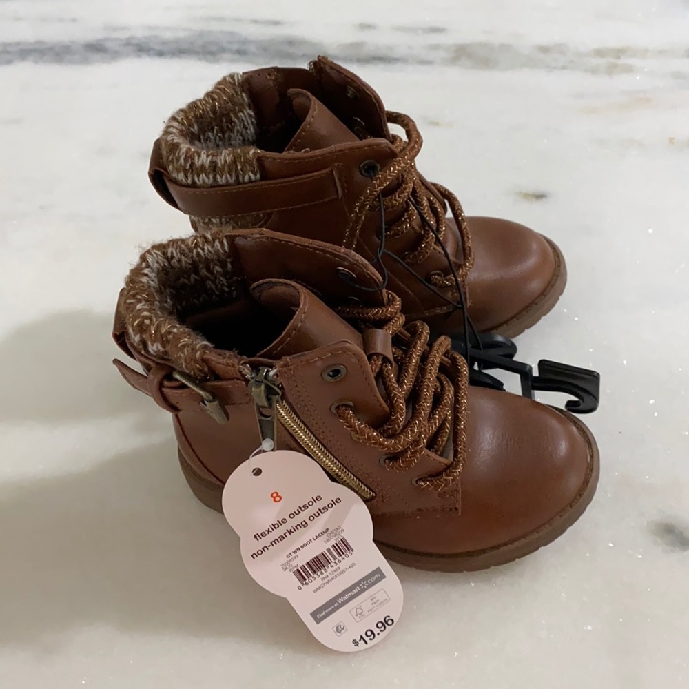 Wonder Nation zip boots